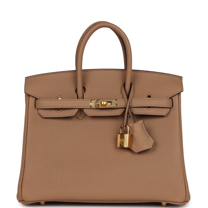 Handmade Bag HB 25 Chai Togo Gold Hardware