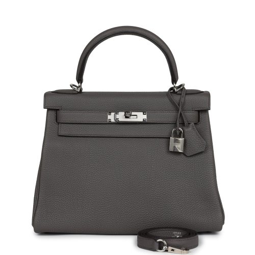 Handmade HKR 28 Etain Togo Palladium Hardware