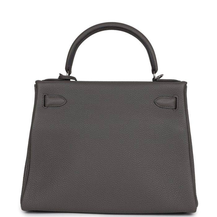 Handmade HKR 28 Etain Togo Palladium Hardware - 图片 5