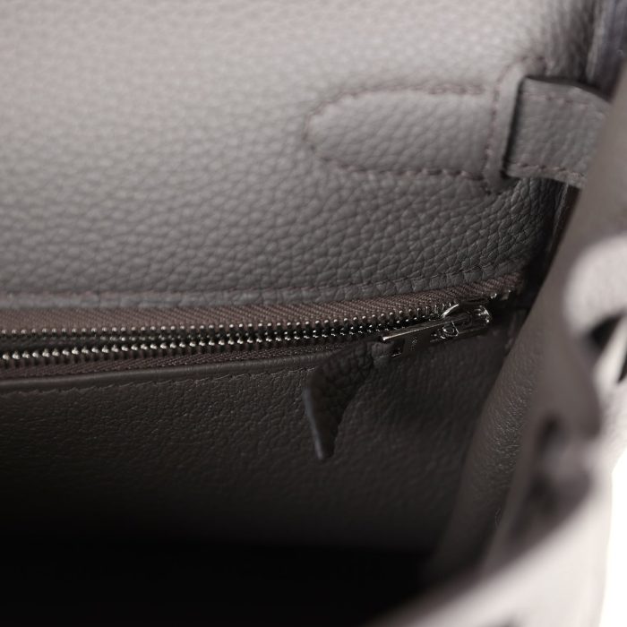 Handmade HKR 28 Etain Togo Palladium Hardware - 图片 9
