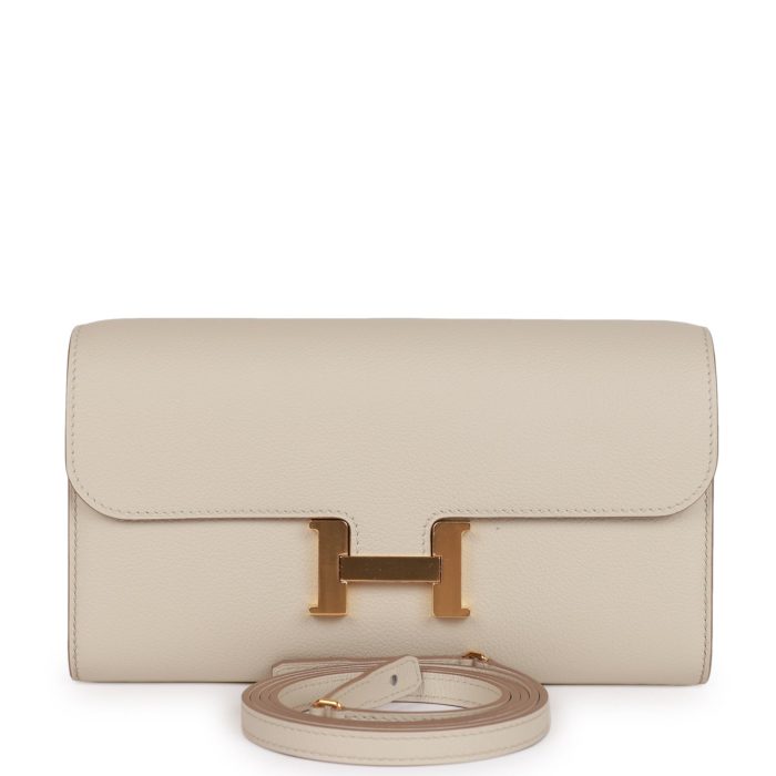 Handmade Bag HC Wallet To Go Beton Evercolor Gold Hardware - 图片 4