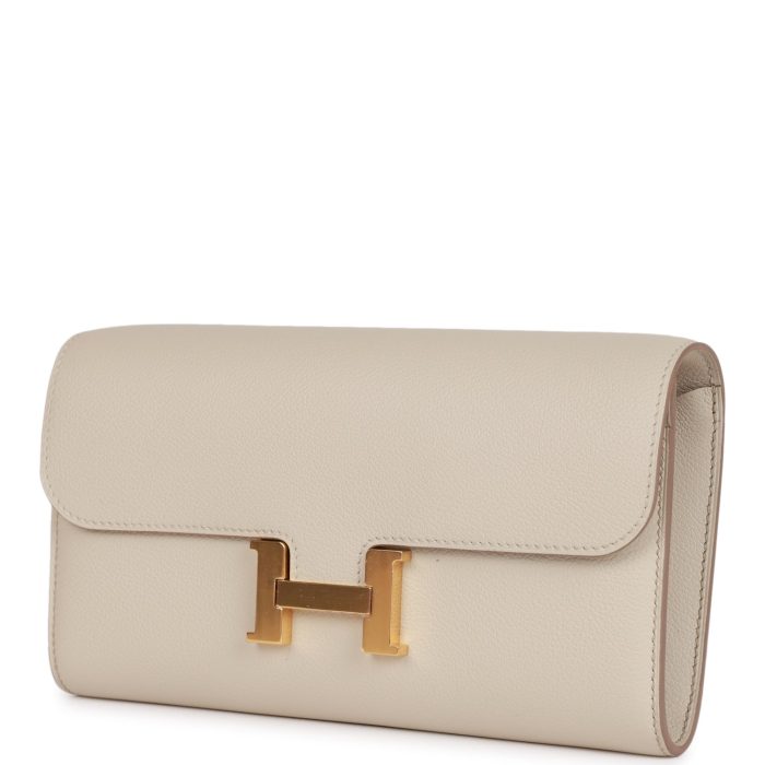 Handmade Bag HC Wallet To Go Beton Evercolor Gold Hardware - 图片 7