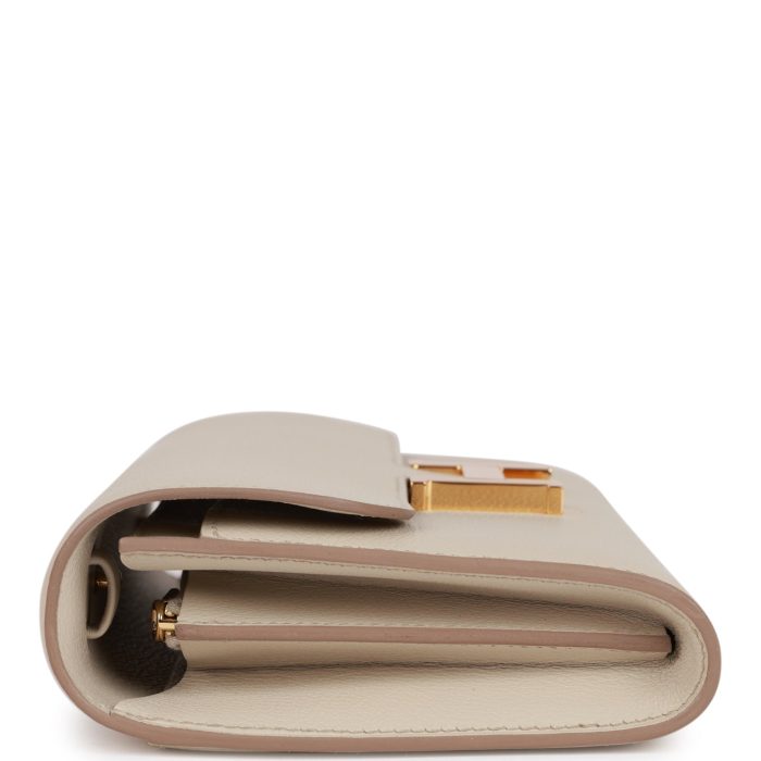 Handmade Bag HC Wallet To Go Beton Evercolor Gold Hardware - 图片 8