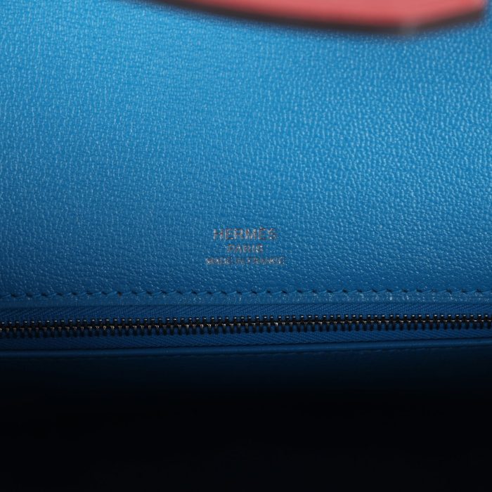 Handmade Bag HCBS 30 Rouge De Coeur and Rose Extreme Epsom Palladium Hardware - 图片 6