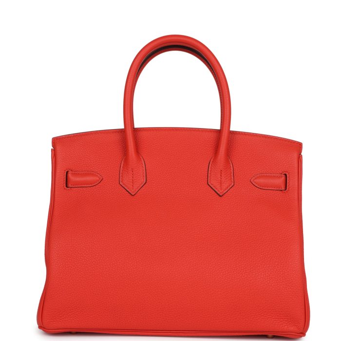 Handmade Bag HB 30 Capucine Togo Gold Hardware - 图片 4