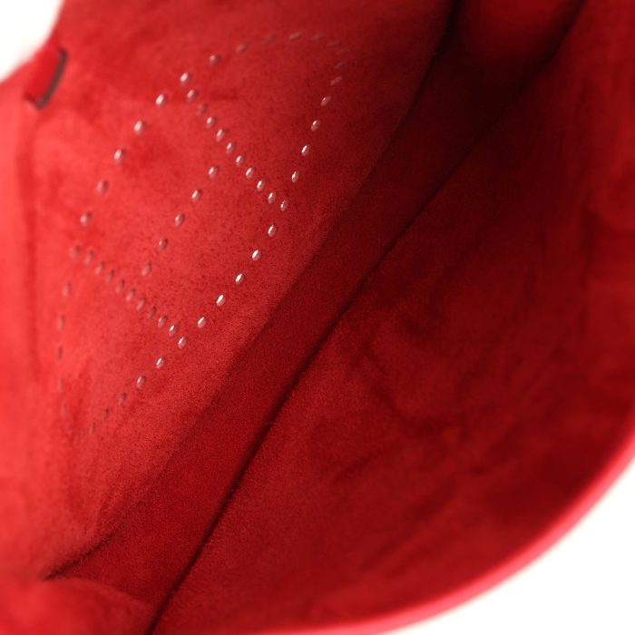 Handmade Bag HE III PM Vermillon Clemence Gold Hardware - 图片 8