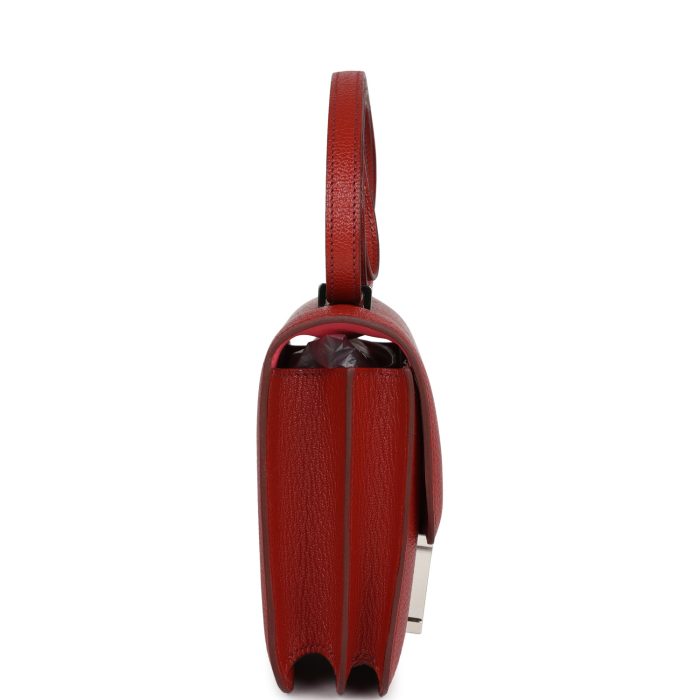 Handmade Bag HC 18 Brique Verso Chevre Mysore Palladium Hardware - 图片 3