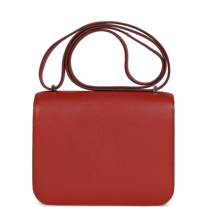 Handmade Bag HC 18 Brique Verso Chevre Mysore Palladium Hardware - 图片 4