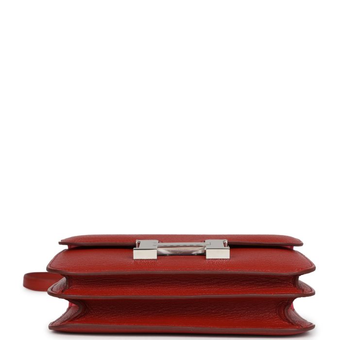 Handmade Bag HC 18 Brique Verso Chevre Mysore Palladium Hardware - 图片 5