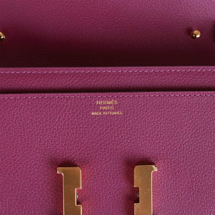 Handmade Bag HC Wallet To Go Anemone Evercolor Gold Hardware - 图片 4