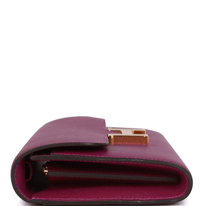 Handmade Bag HC Wallet To Go Anemone Evercolor Gold Hardware - 图片 5