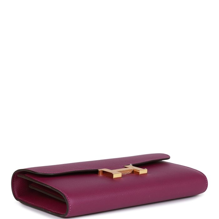 Handmade Bag HC Wallet To Go Anemone Evercolor Gold Hardware - 图片 6