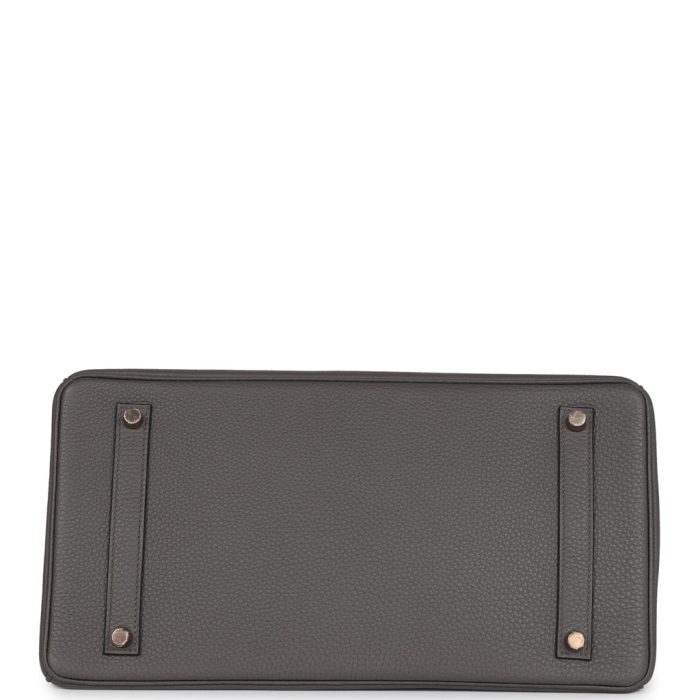 Handmade Bag HB 35 Etain Togo Rose Gold Hardware - 图片 5