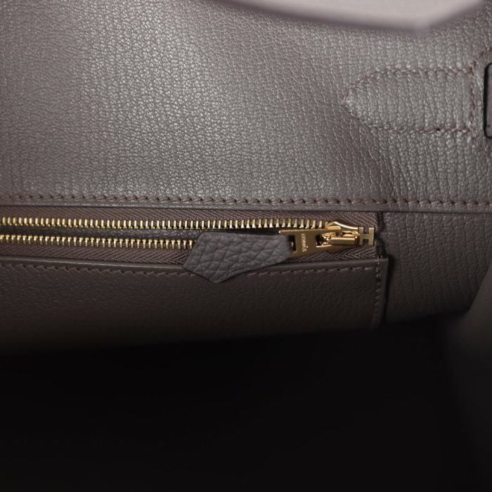 Handmade Bag HB 35 Etain Togo Rose Gold Hardware - 图片 8