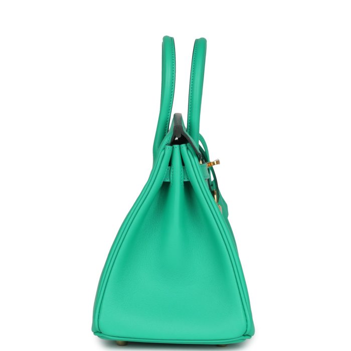 Handmade Bag HB 25 Menthe Swift Gold Hardware - 图片 3