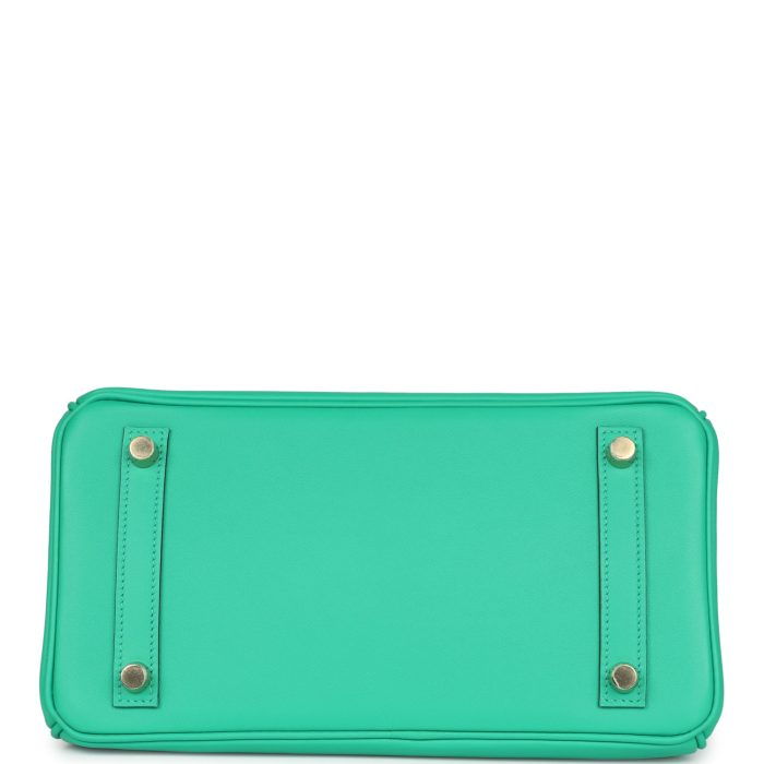 Handmade Bag HB 25 Menthe Swift Gold Hardware - 图片 5