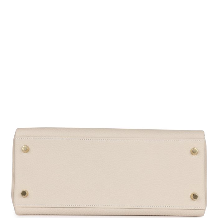 Handmade HKR 28 Craie Togo Gold Hardware - 图片 6