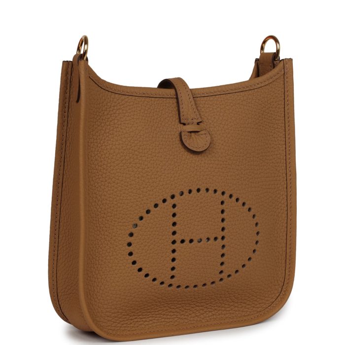 Handmade Bag HE TPM Biscuit Clemence Gold Hardware - 图片 2