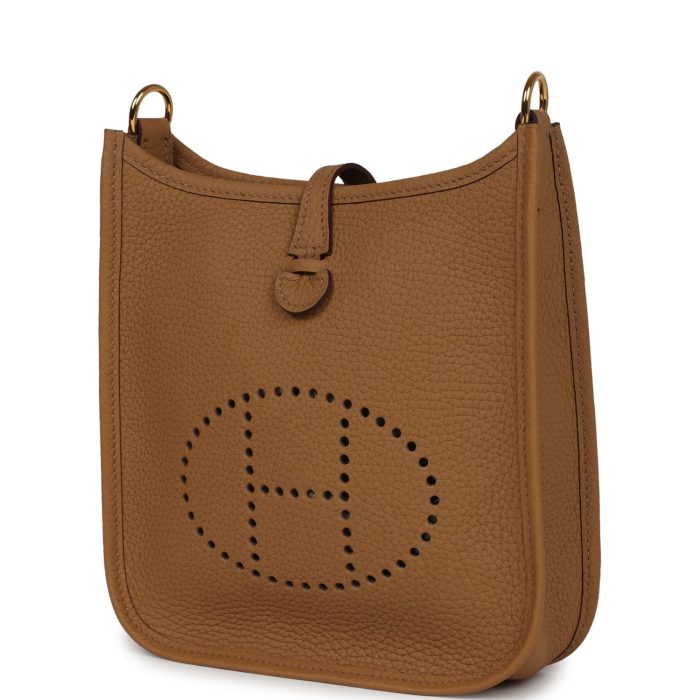 Handmade Bag HE TPM Biscuit Clemence Gold Hardware - 图片 3