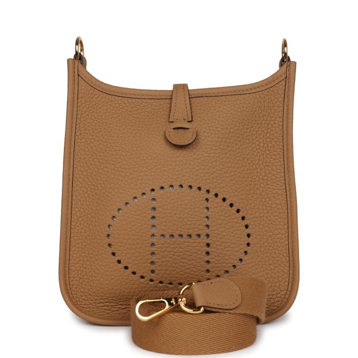 Handmade Bag HE TPM Biscuit Clemence Gold Hardware - 图片 9