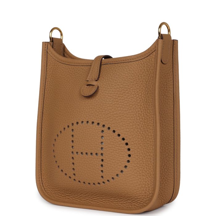Handmade Bag HE TPM Biscuit Clemence Gold Hardware - 图片 11