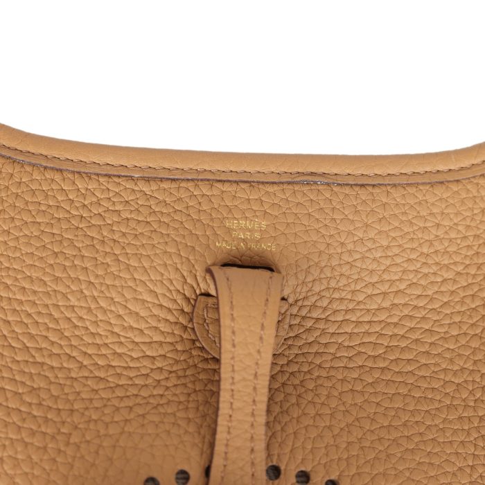 Handmade Bag HE TPM Biscuit Clemence Gold Hardware - 图片 15