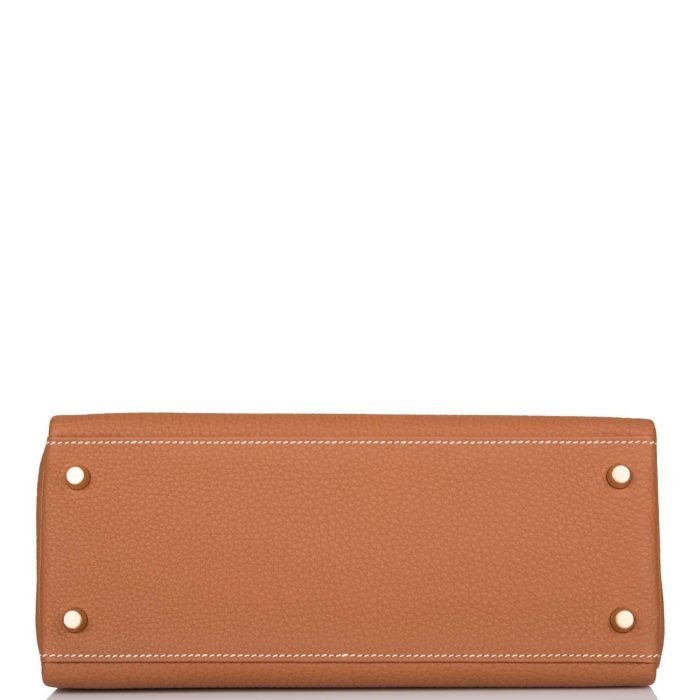 Handmade HKR 28 Gold Togo Gold Hardware - 图片 5