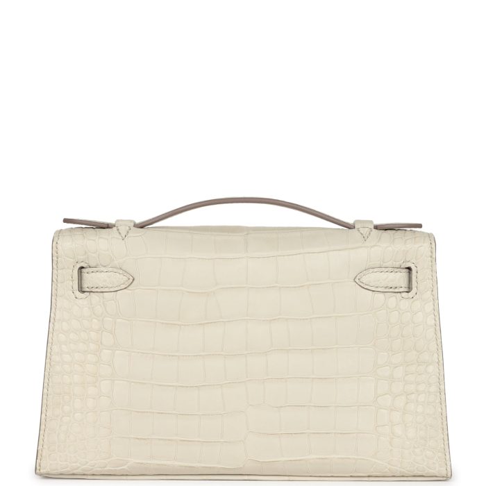 Handmade HKP Beton Matte Alligator Gold Hardware - 图片 5