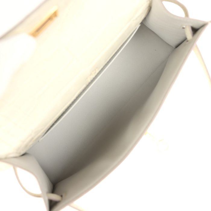 Handmade HKP Beton Matte Alligator Gold Hardware - 图片 8