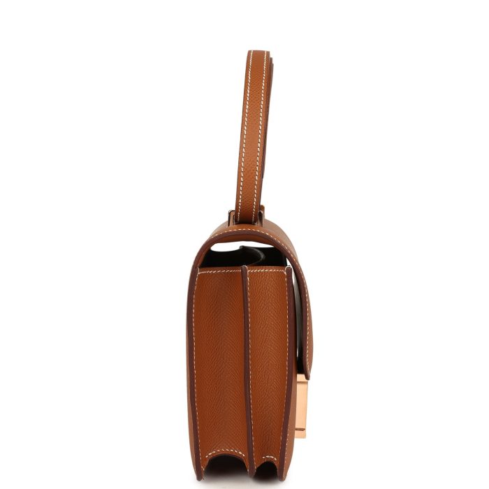 Handmade Bag HC 18 Gold Epsom Rose Gold Hardware - 图片 3