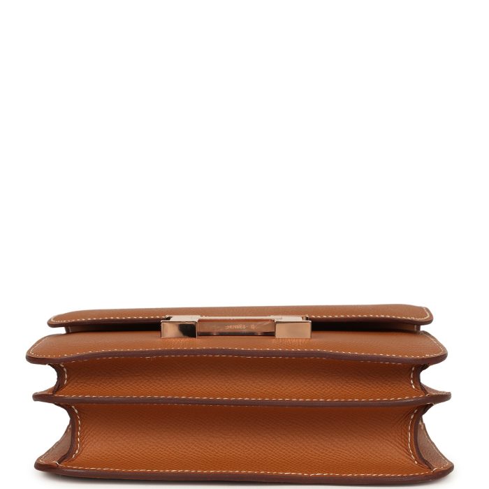 Handmade Bag HC 18 Gold Epsom Rose Gold Hardware - 图片 5