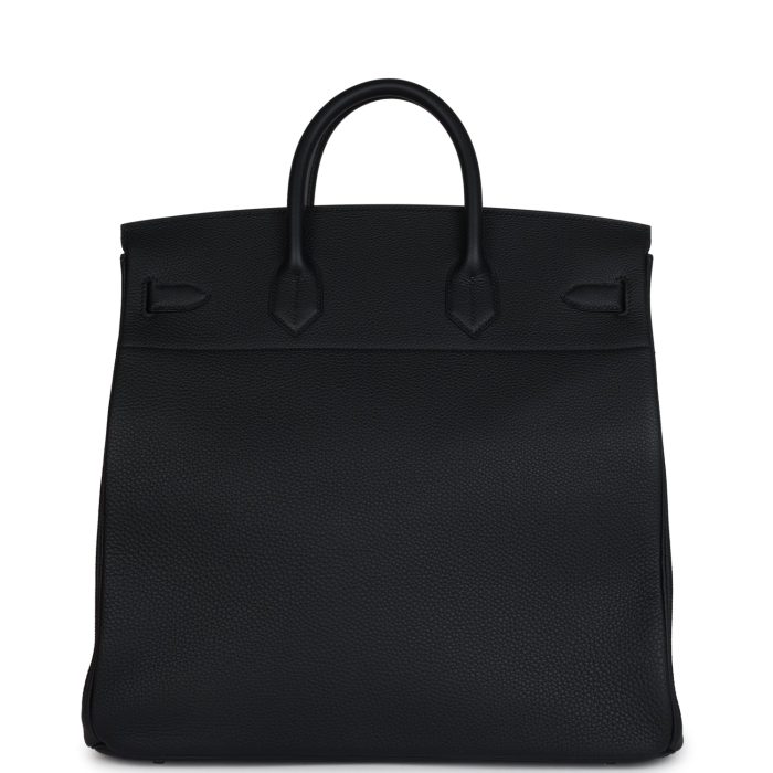 Handmade Bag HHACB 40 Black Togo Palladium Hardware - 图片 4