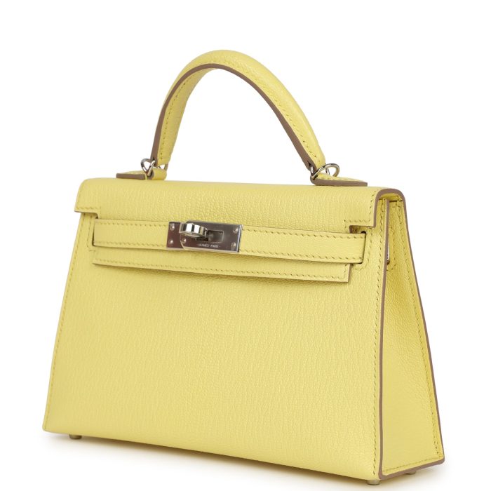Handmade HKS 20 Limoncello Chevre Palladium Hardware - 图片 3