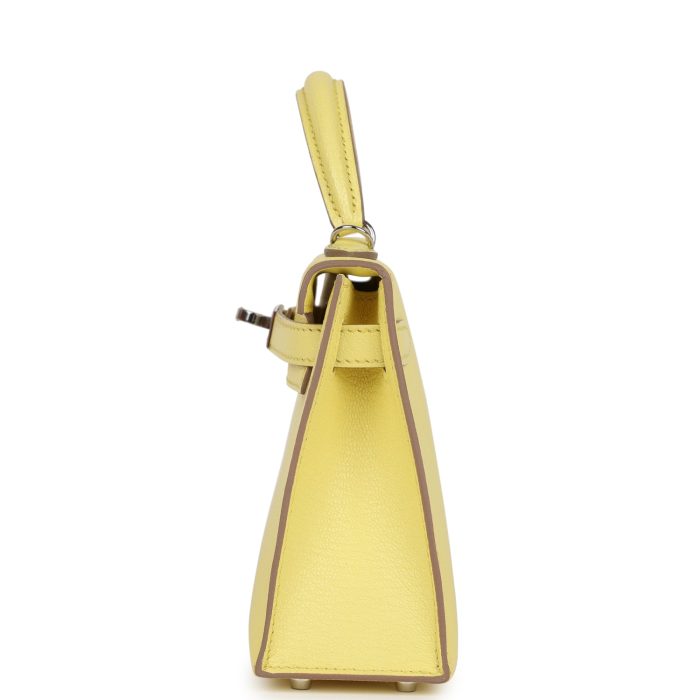 Handmade HKS 20 Limoncello Chevre Palladium Hardware - 图片 4