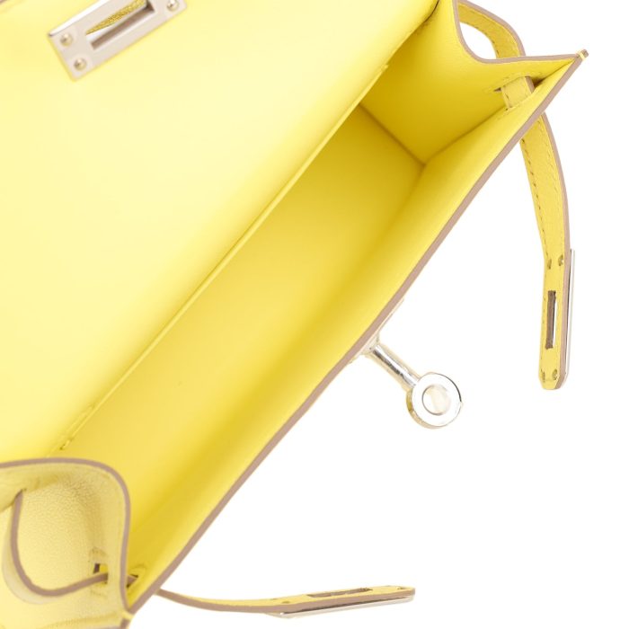Handmade HKS 20 Limoncello Chevre Palladium Hardware - 图片 6