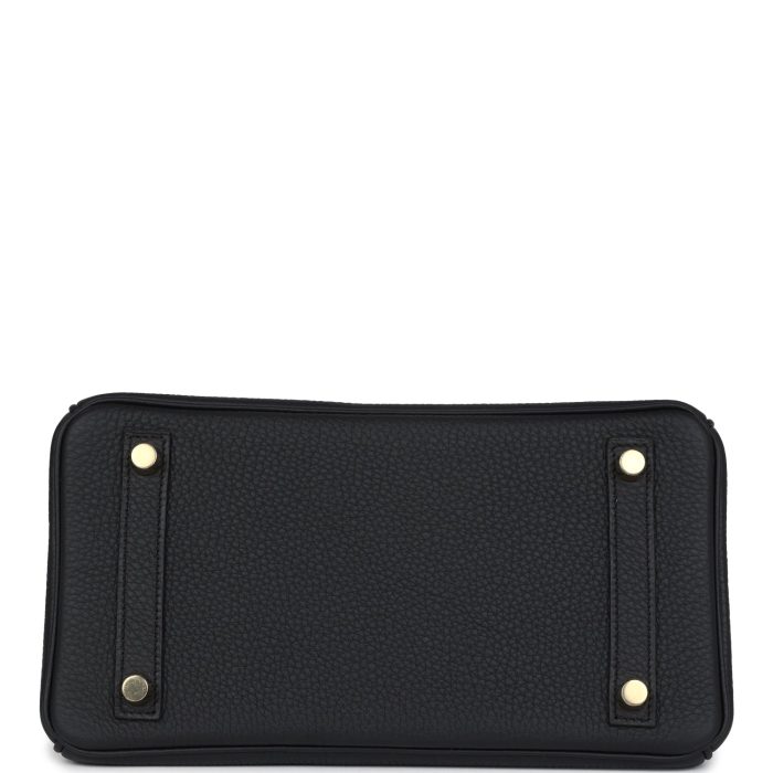 Handmade Bag HB 25 Black Verso Togo Gold Hardware - 图片 5