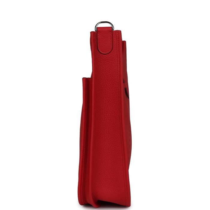 Handmade Bag HE III PM Vermillion Clemence Palladium Hardware - 图片 4
