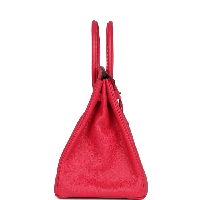 Handmade Bag HB 35 Rose Extreme Epsom Gold Hardware - 图片 3