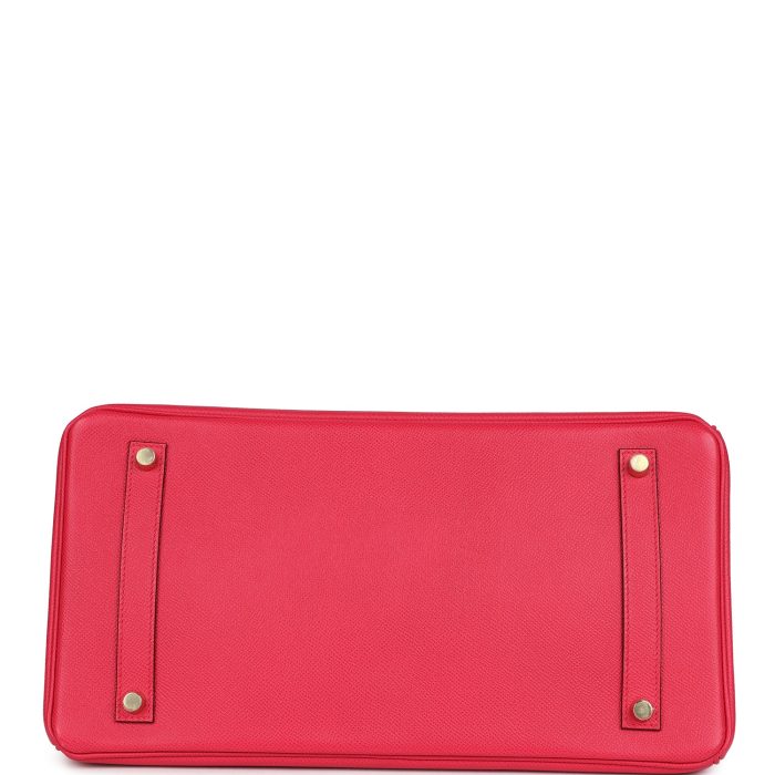 Handmade Bag HB 35 Rose Extreme Epsom Gold Hardware - 图片 5