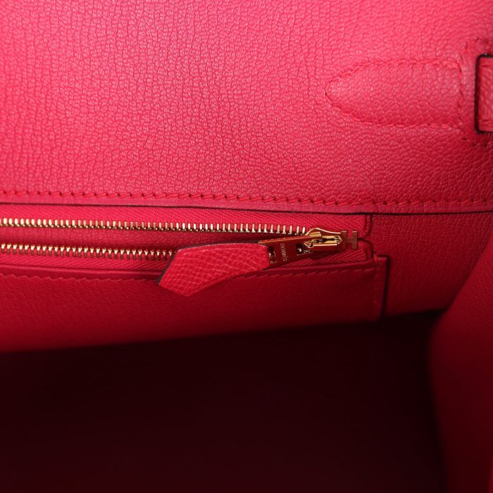 Handmade Bag HB 35 Rose Extreme Epsom Gold Hardware - 图片 8