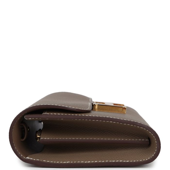 Handmade Bag HC Wallet To Go Etoupe Epsom Gold Hardware - 图片 3