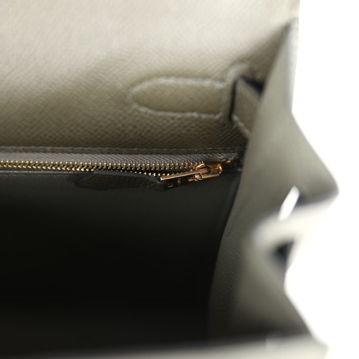 Handmade HKS 28 Vert De Gris Epsom Gold Hardware - 图片 9