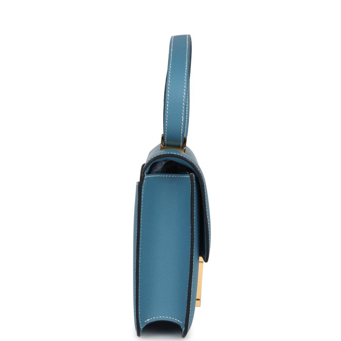 Handmade Bag HC 1-24 Blue Jean Epsom Gold Hardware - 图片 3