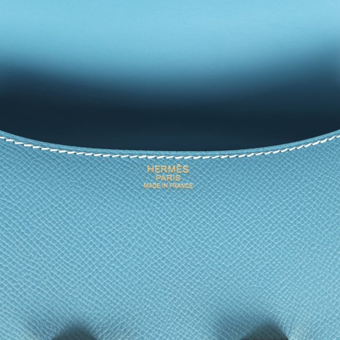 Handmade Bag HC 1-24 Blue Jean Epsom Gold Hardware - 图片 6