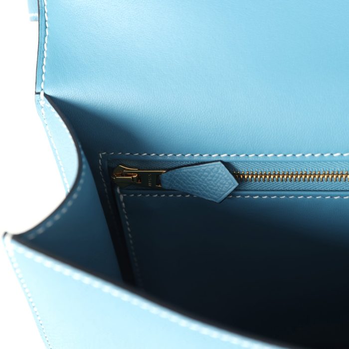 Handmade Bag HC 1-24 Blue Jean Epsom Gold Hardware - 图片 8