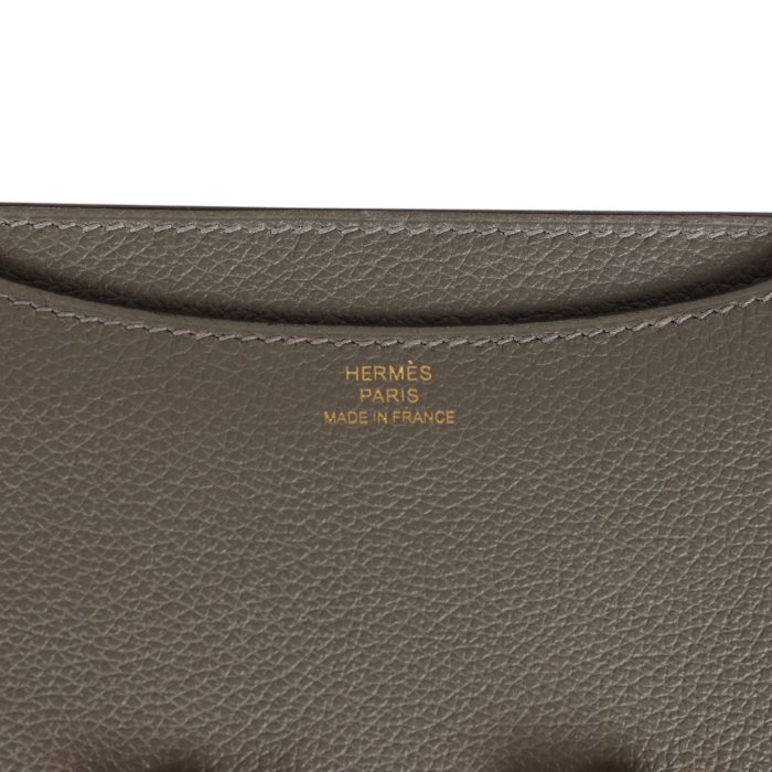 Handmade Bag HC 18 Gris Meyer Verso Evercolor Permabrass Hardware - 图片 7