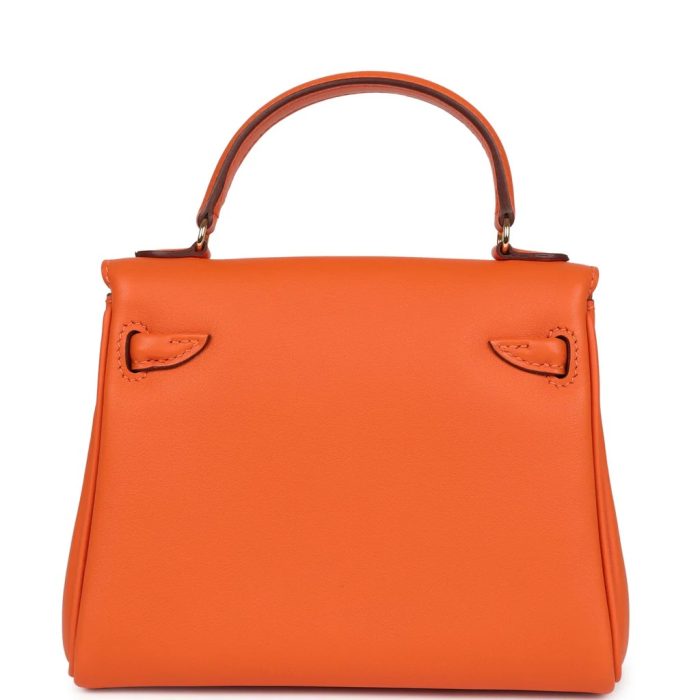 Handmade HKD Orange and Rose Sakura Swift Gold Hardware - 图片 5