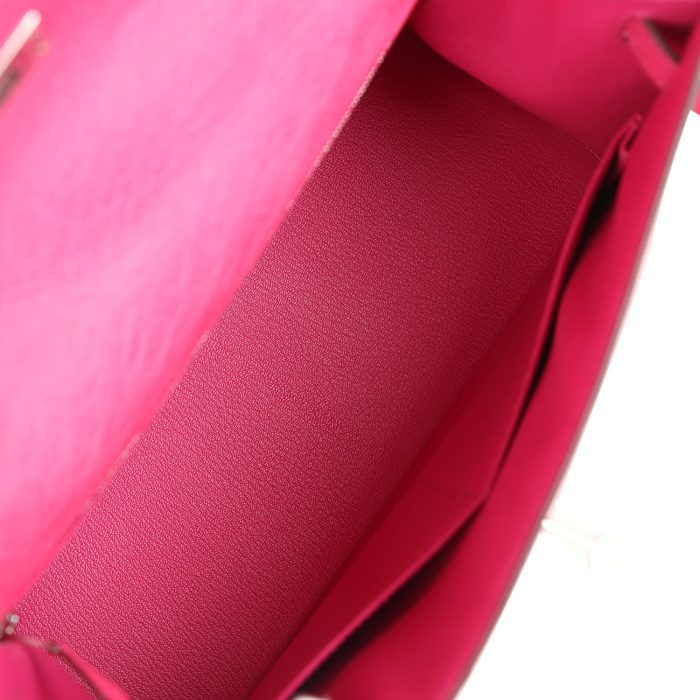 Handmade HKS 28 Rose Tyrien Ostrich Palladium Hardware - 图片 8
