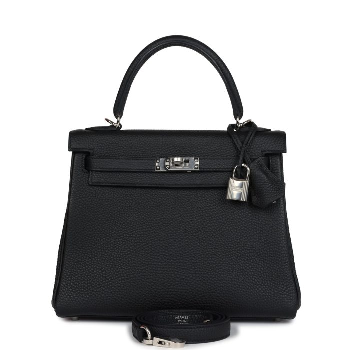 Handmade HKR 25 Black Togo Palladium Hardware