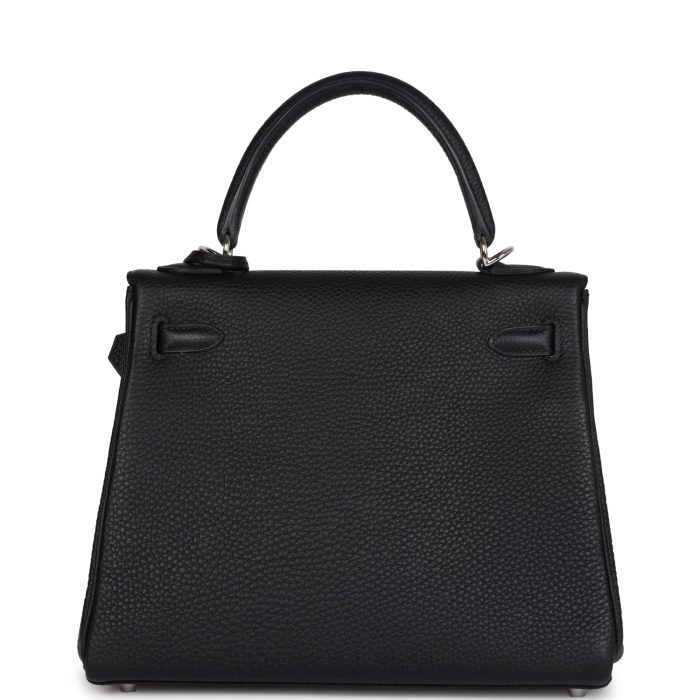 Handmade HKR 25 Black Togo Palladium Hardware - 图片 5